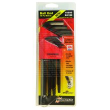 L-hatszögkulcs gömbvégű készlet BLX10M