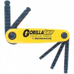 GorillaGrip gömbvégű inch 3/16-3/8"