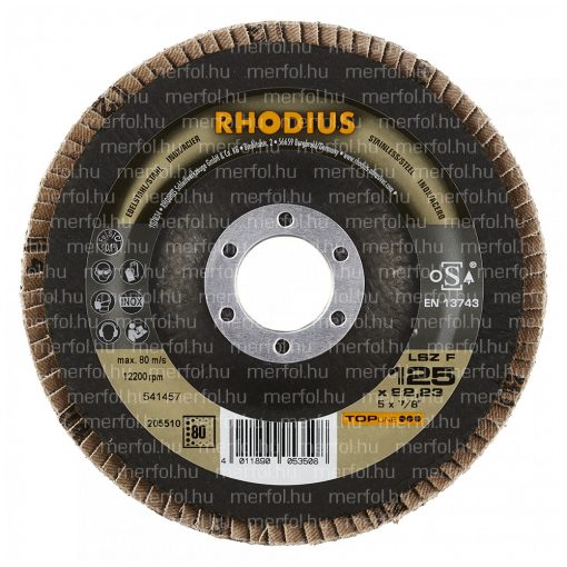 Lamellás csiszolókorong LSZ F Extended 125x22,23 mm (80)