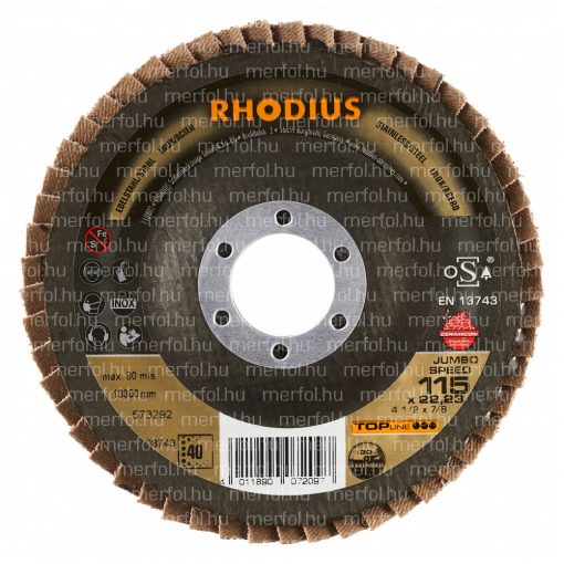 Lamellás korong Jumbo Speed Extended 115x22,23 mm (40)