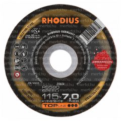 Csiszolókorong RS580 Speed Extended 115x7,0x22,23 mm