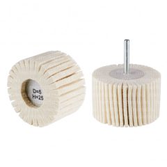 Lamellás polírozó, csapos FLP 80x50,0x6,00 mm D3/H25