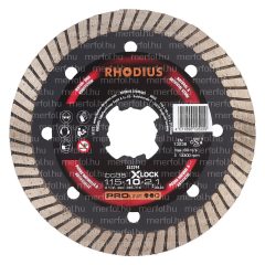 Gyémánt vágótárcsa DG35 X-lock 115x10,0x2,1x22,23 mm