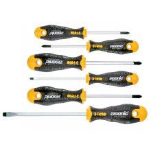 Ergonic csavarhúzó készlet (lapos, PH, PZ) 6 részes