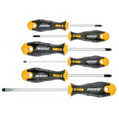 Ergonic csavarhúzó készlet (lapos, PH, PZ) 6 részes