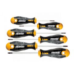 Ergonic csavarhúzó készlet Torx 6 részes