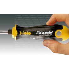 Ergonic gépi csavarhúzó lapos 10,0x1,6x175
