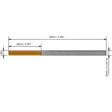 Finom / pont megmunkáló UF-PB-B-D1-L20